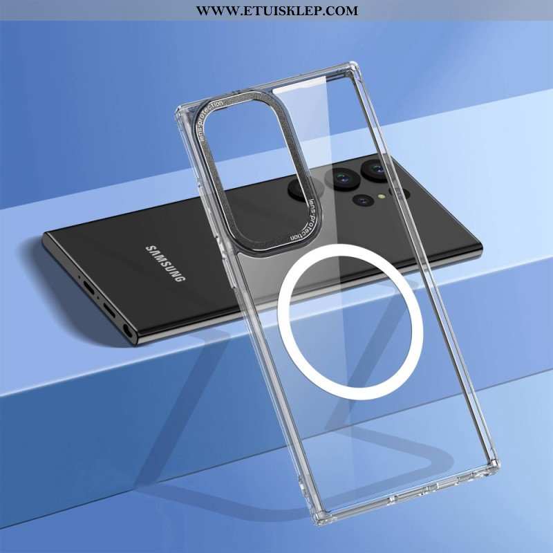 Etui do Samsung Galaxy S23 Ultra 5G Przezroczysta Kompatybilność Z Magsafe